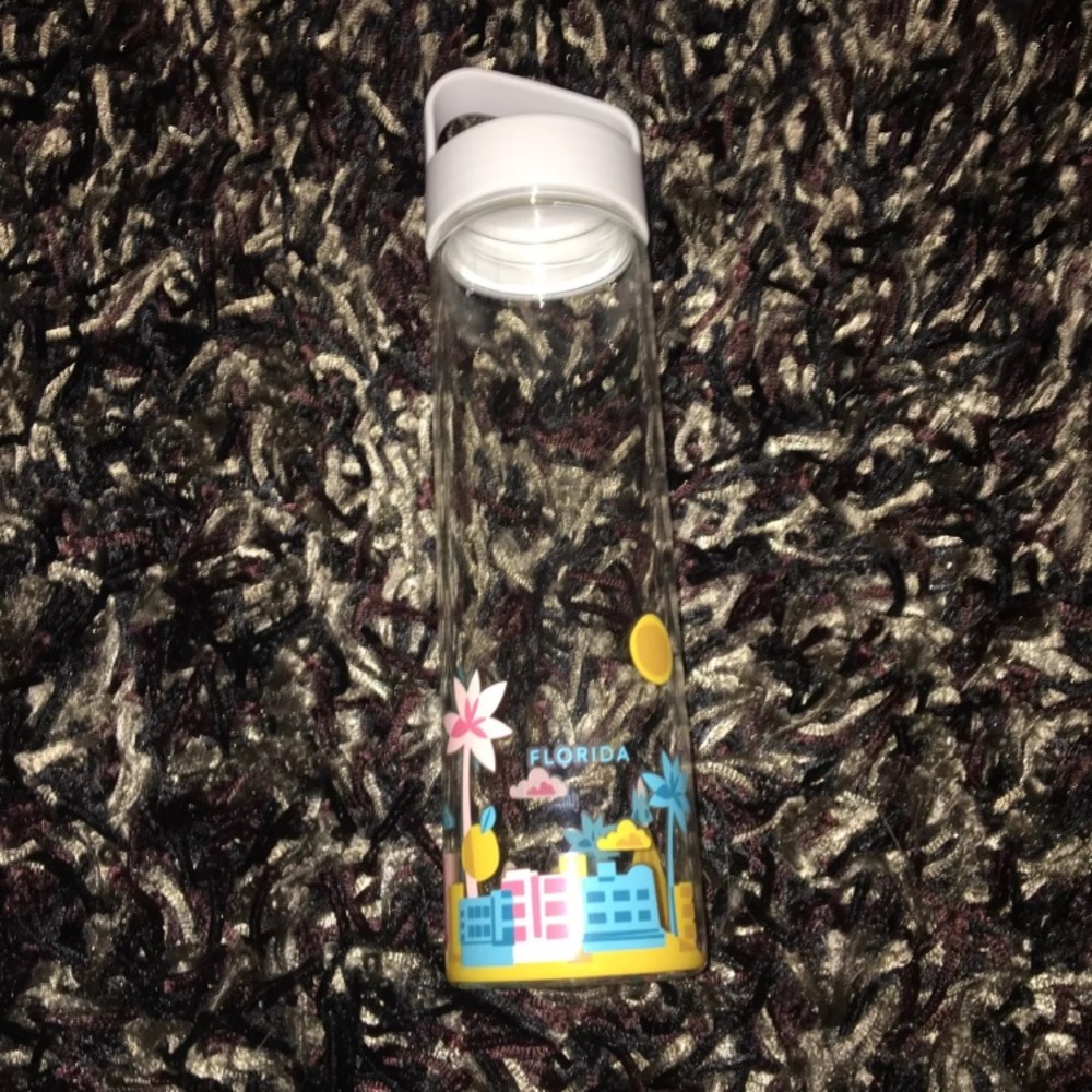 Starbucks You Are Here Florida Glass Tumbler